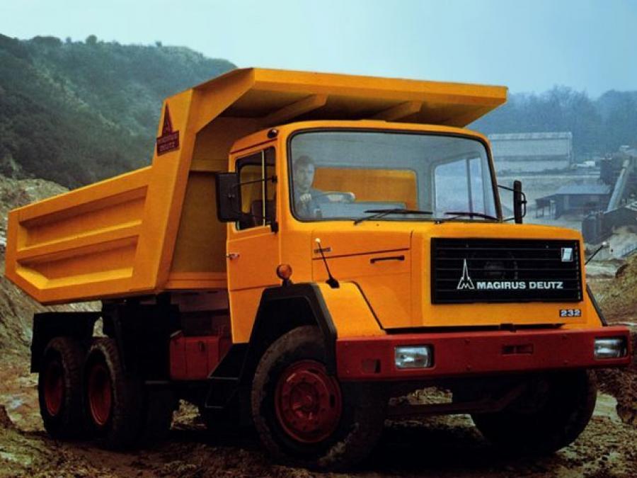  Magirus-Deutz 232D 24K 6x4 Hinterkipper 1973 года  (фото 2 из 2)